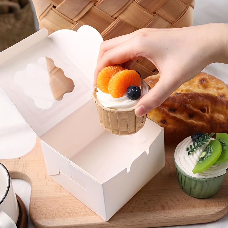 10Pcs Kraft Paper Cake Candy B - Wedding Souvenir incelemesi ve fiyatı