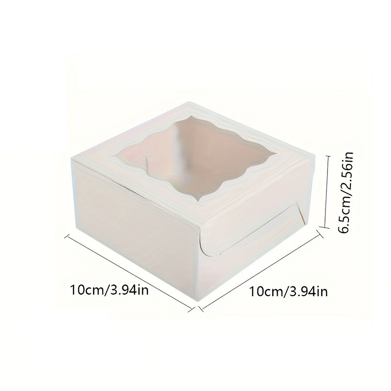 10Pcs Kraft Paper Cake Candy B - Wedding Souvenir incelemesi ve fiyatı