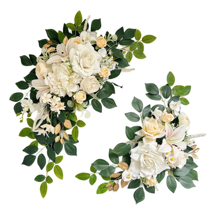 Pack of 2 Wedding Arch, Artifi - Wedding Arch Flower incelemesi ve fiyatı