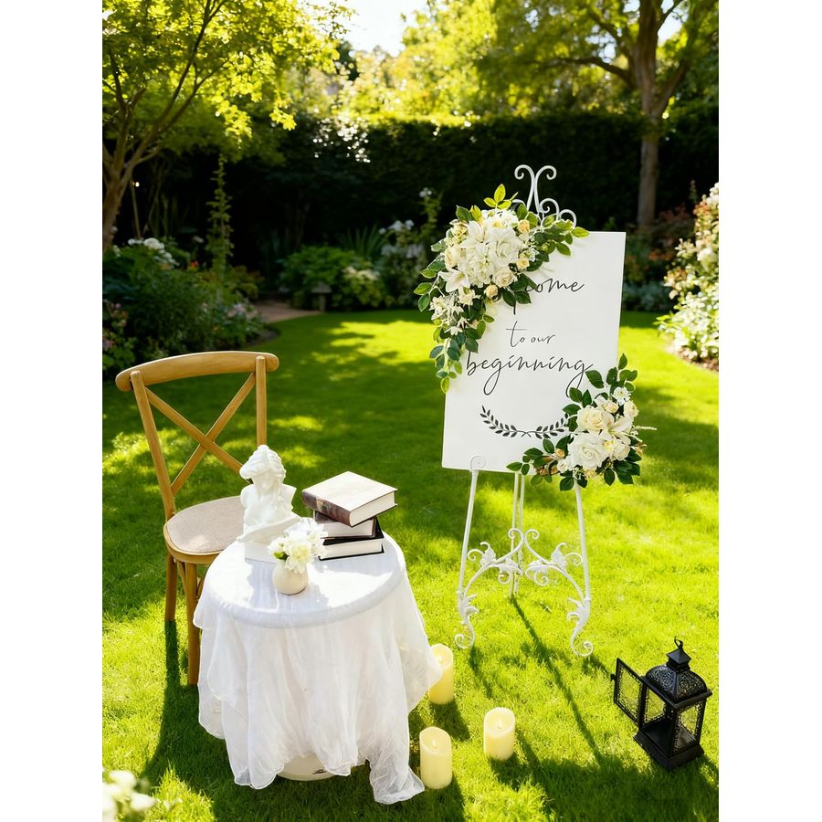 Pack of 2 Wedding Arch, Artifi - Wedding Arch Flower incelemesi ve fiyatı