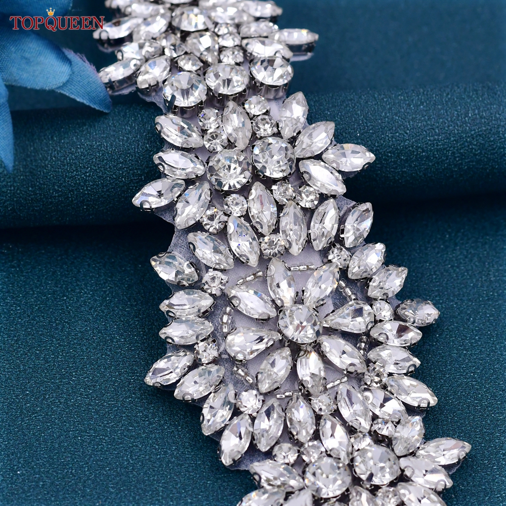 TOPQUEEN S319 Rhinestones Wedd - Bridal Sash Ribbon incelemesi ve fiyatı
