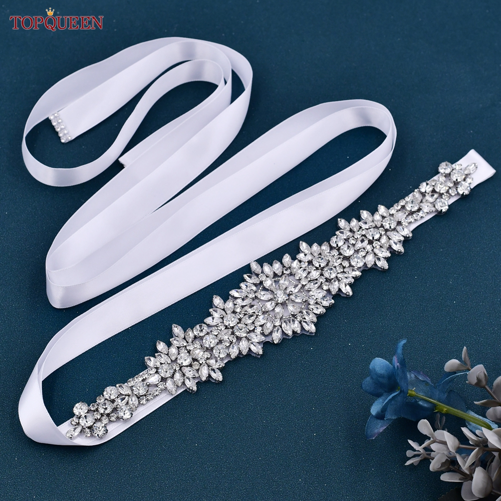 TOPQUEEN S319 Rhinestones Wedd - Bridal Sash Ribbon incelemesi ve fiyatı
