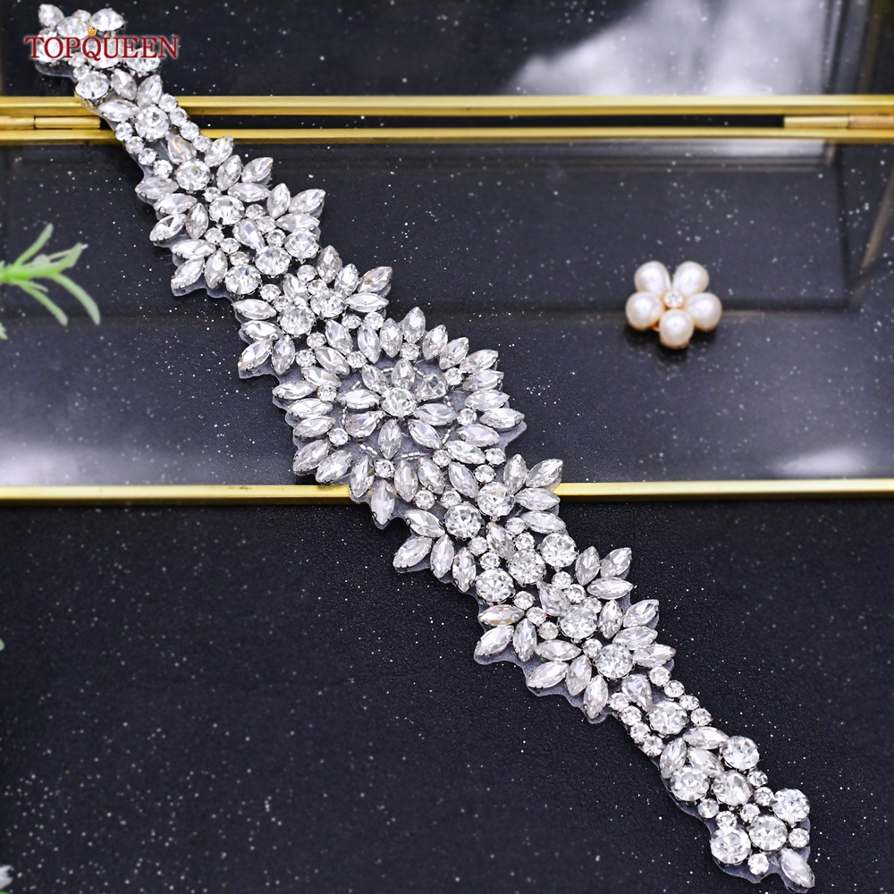 TOPQUEEN S319 Rhinestones Wedd - Bridal Sash Ribbon incelemesi ve fiyatı