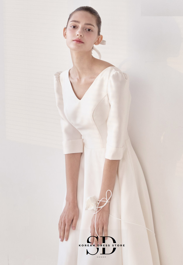 Sondr V-Neck Satin Half Sleeve - Wedding Qq incelemesi ve fiyatı
