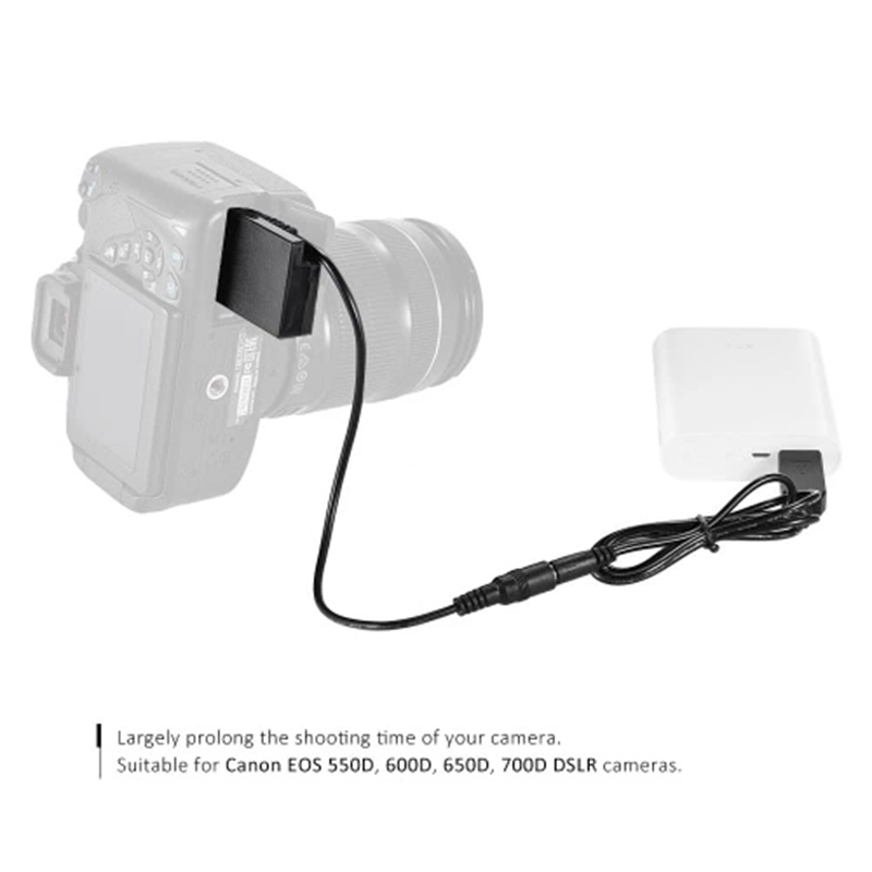 DR-E8 Dummy Battery With DC Po - Wedding Power Supply incelemesi ve fiyatı