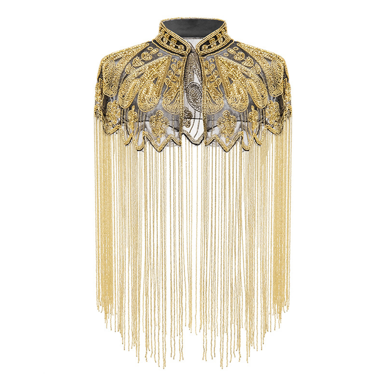 Sequins Beaded Evening Cape Wo - Wedding Dress Supply incelemesi ve fiyatı