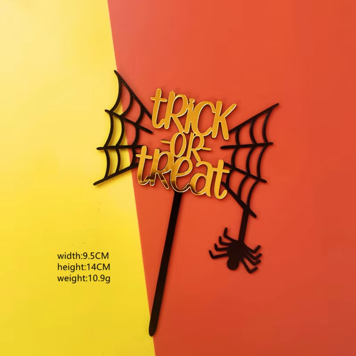 Happy Halloween Acrylic Cake T - Wedding Supply Factory incelemesi ve fiyatı