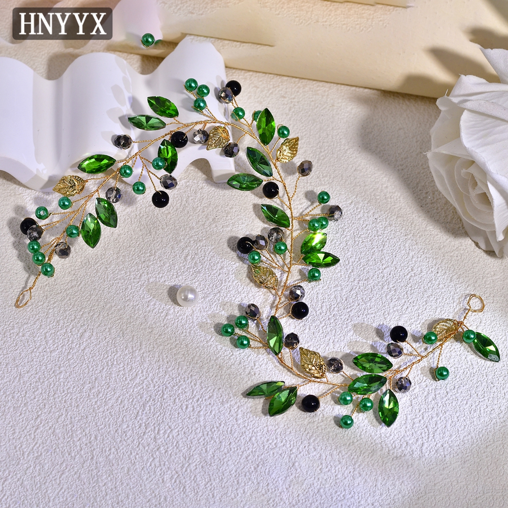 HNYYX Green Bling Rhinestone B - Bridal Sash Ribbon incelemesi ve fiyatı