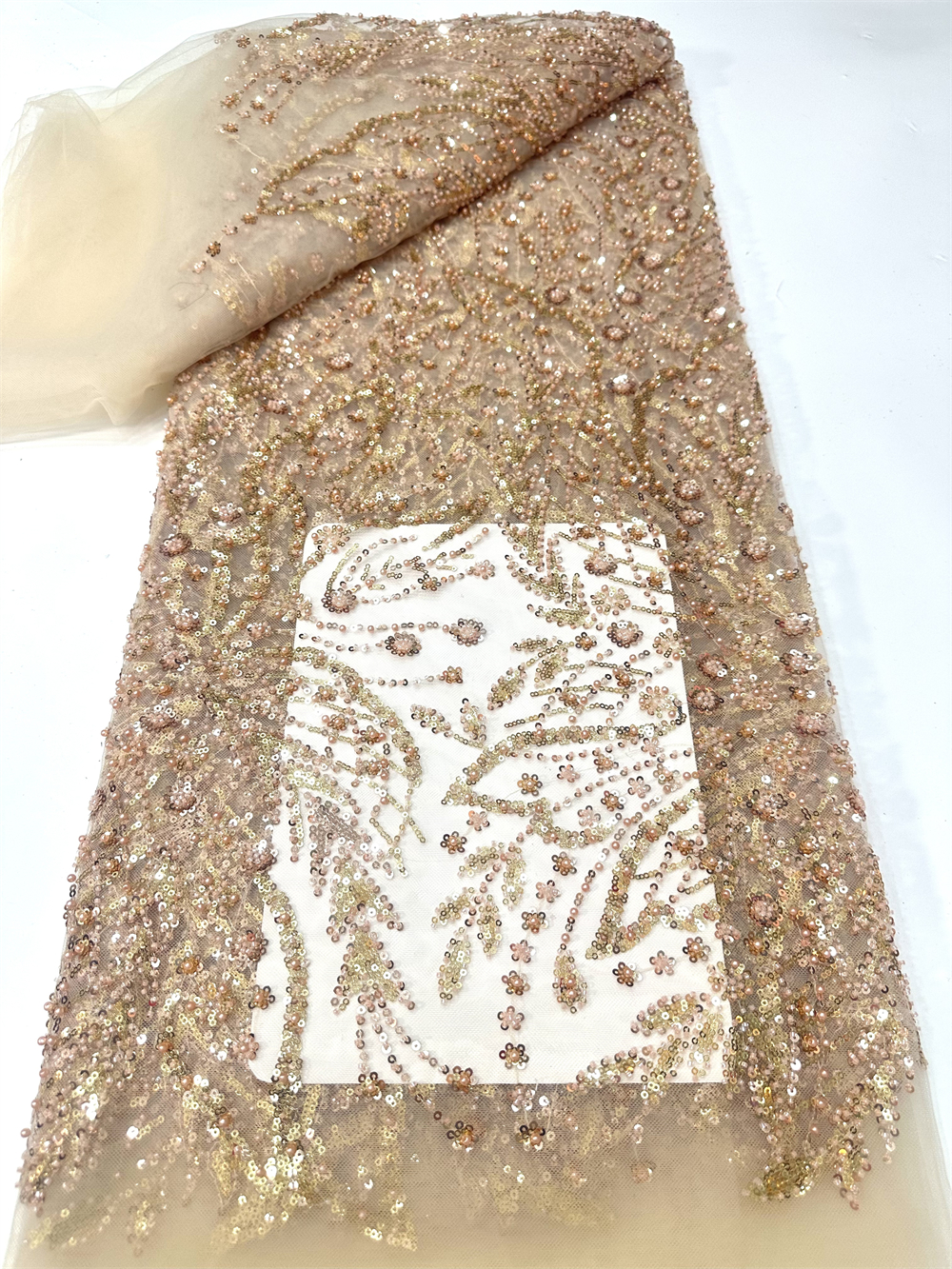 African Luxury French Beaded L - Wedding Dress Supply incelemesi ve fiyatı