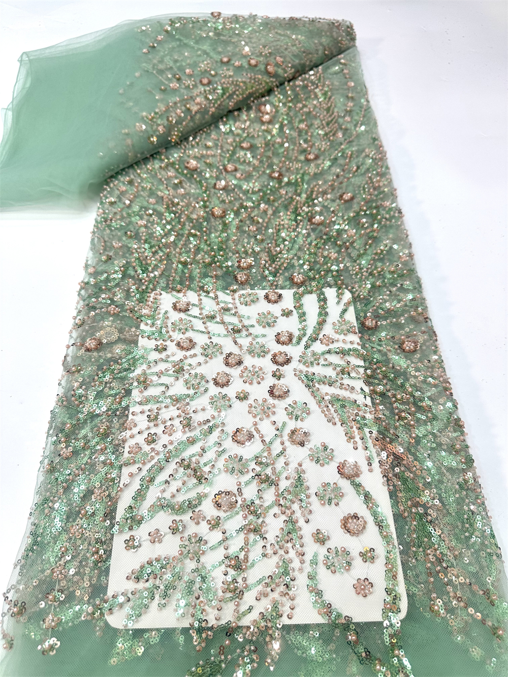 African Luxury French Beaded L - Wedding Dress Supply incelemesi ve fiyatı