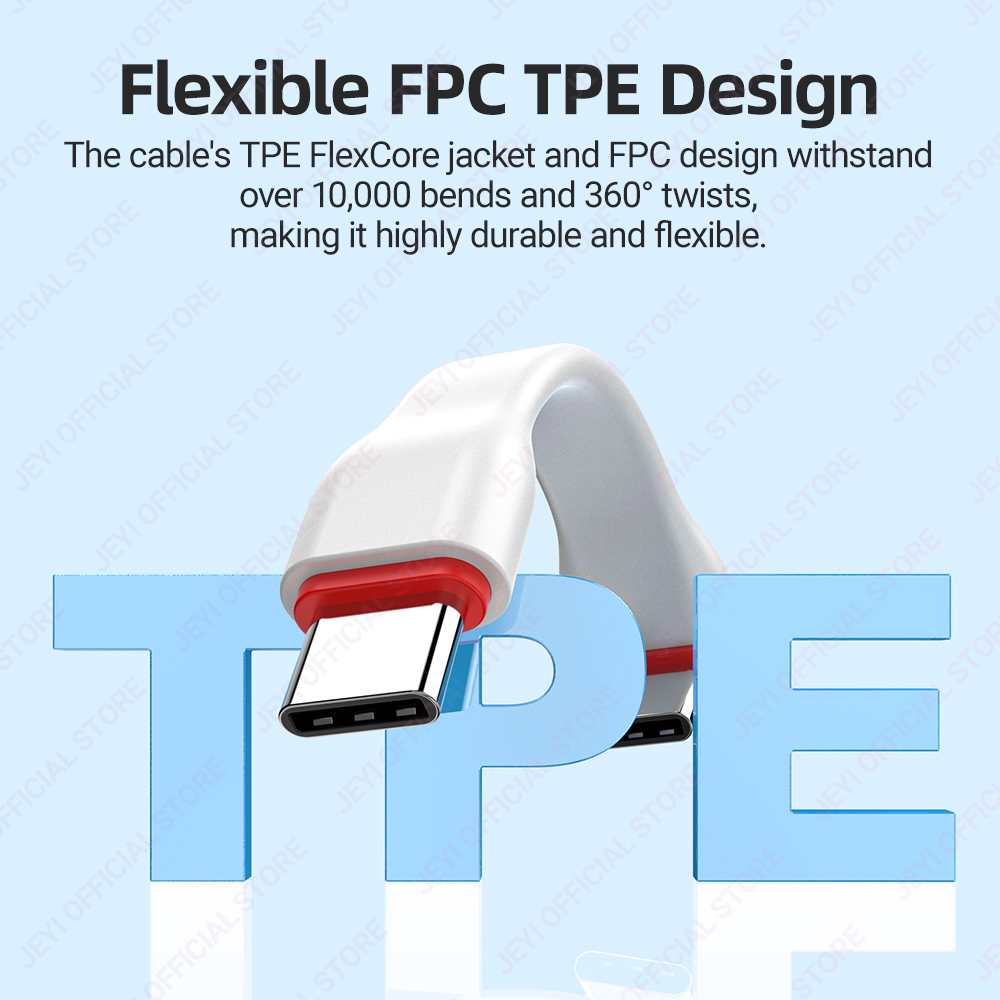 JEYI 20Gbps 90° USB Cable C to - Wedding Power Supply incelemesi ve fiyatı